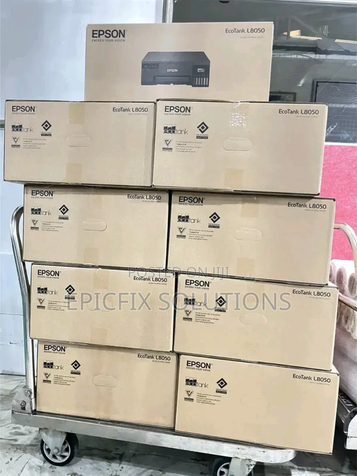 Ecotank and Six Color L8050 Wireless,Printable Up Id Cards,