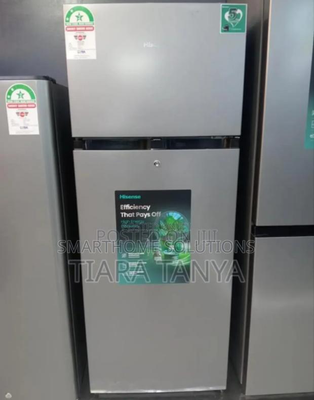 Silver Hisense Ref 205l Fridge. New