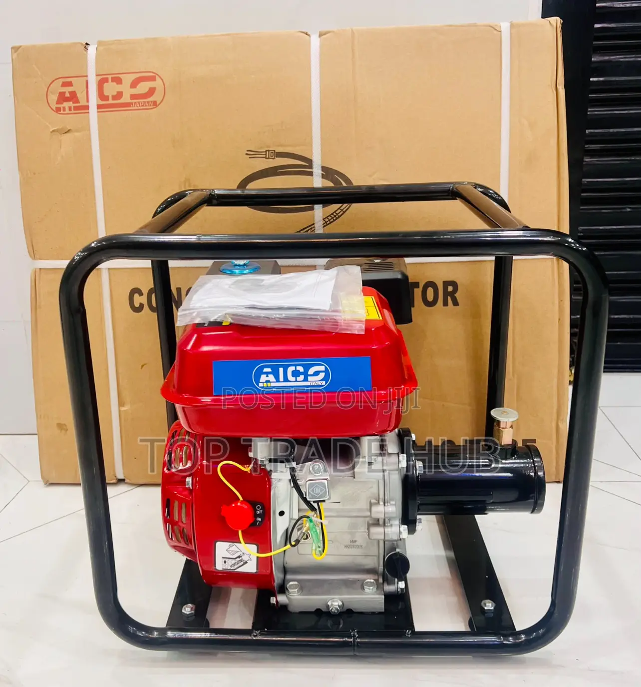 Durable Aico Petrol Concrete Vibrator 8hp Engine With 45mm Poker