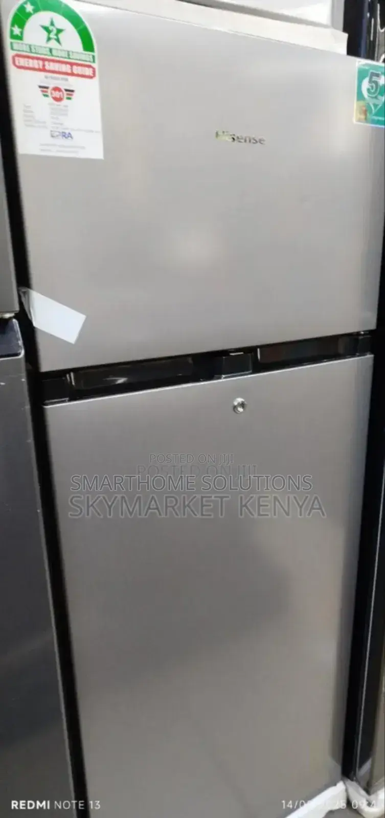 With Key Rock- 205l Hisense Defrost Fridge