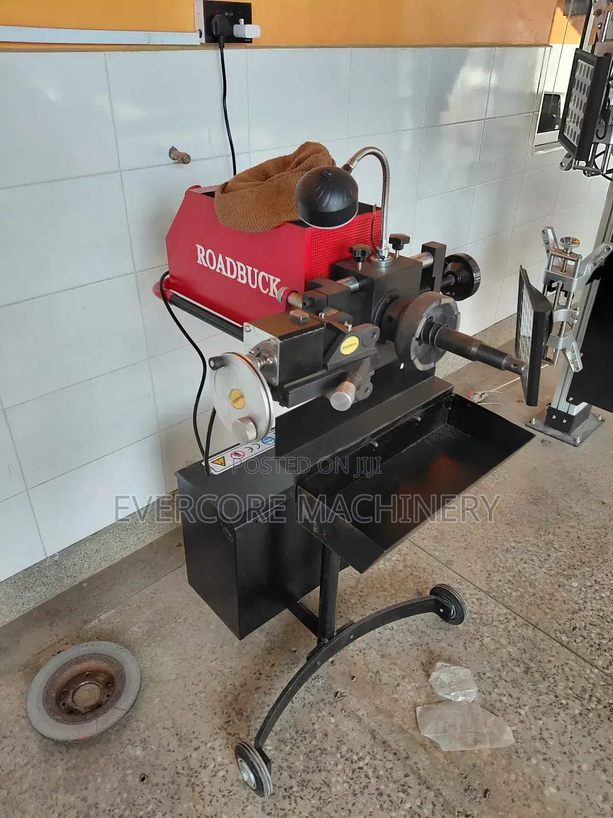 Roadbuck Italy Heavy Duty Double Function Disc Skimming Machine