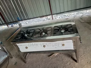 Maximum Active High Pressure Stainless Three Burner Gas Cooker