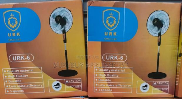 Urk- 16 Inches Standing Fan 3 Speeds