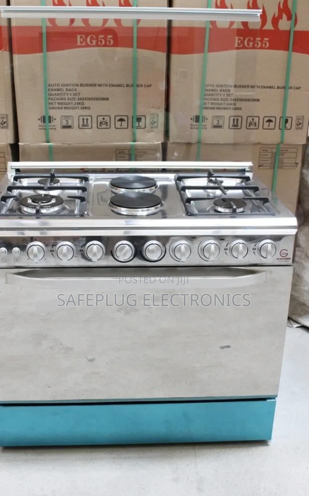 60*90 Standing Cooker Eurochef 4+2 - main view