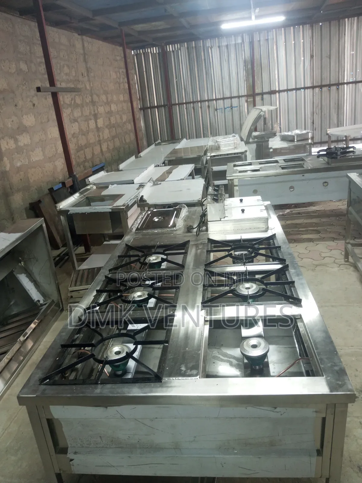 Top Classic Six Burner Jiko Combined Kitchen Unit
