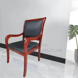 Office Furniture; Luxury Wooden Office Chair With Polished Finish