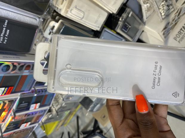 Warty Samsung Galaxy Z Fold 6 Protective Clear Cover With Secure - main view