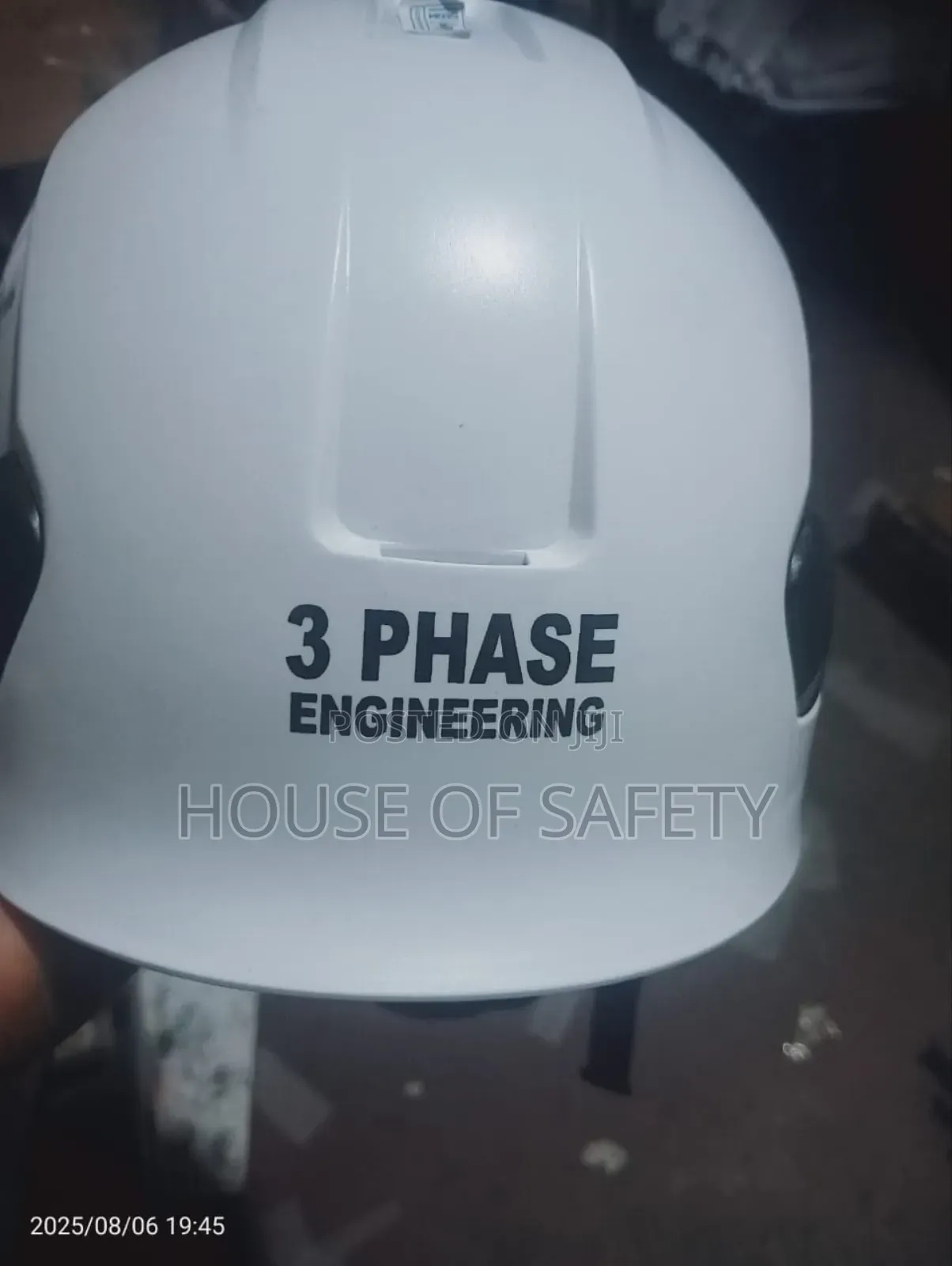 White Vented Vaultex Helmet
