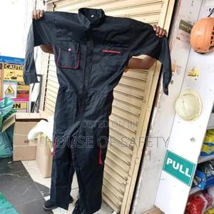 Navy Blue Industrial Coveralls - thumbnail 2