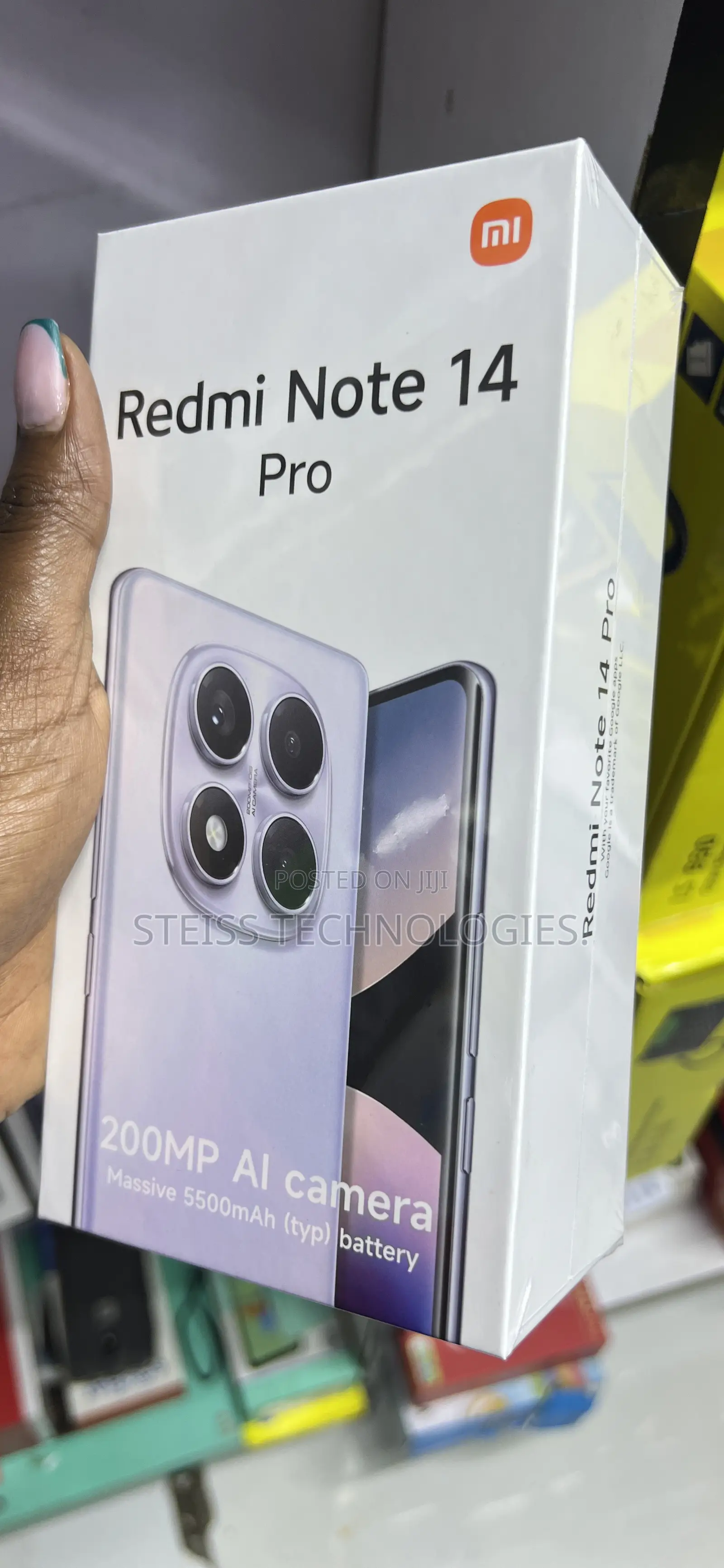 New Xiaomi Redmi Note 14 Pro 256 GB Purple