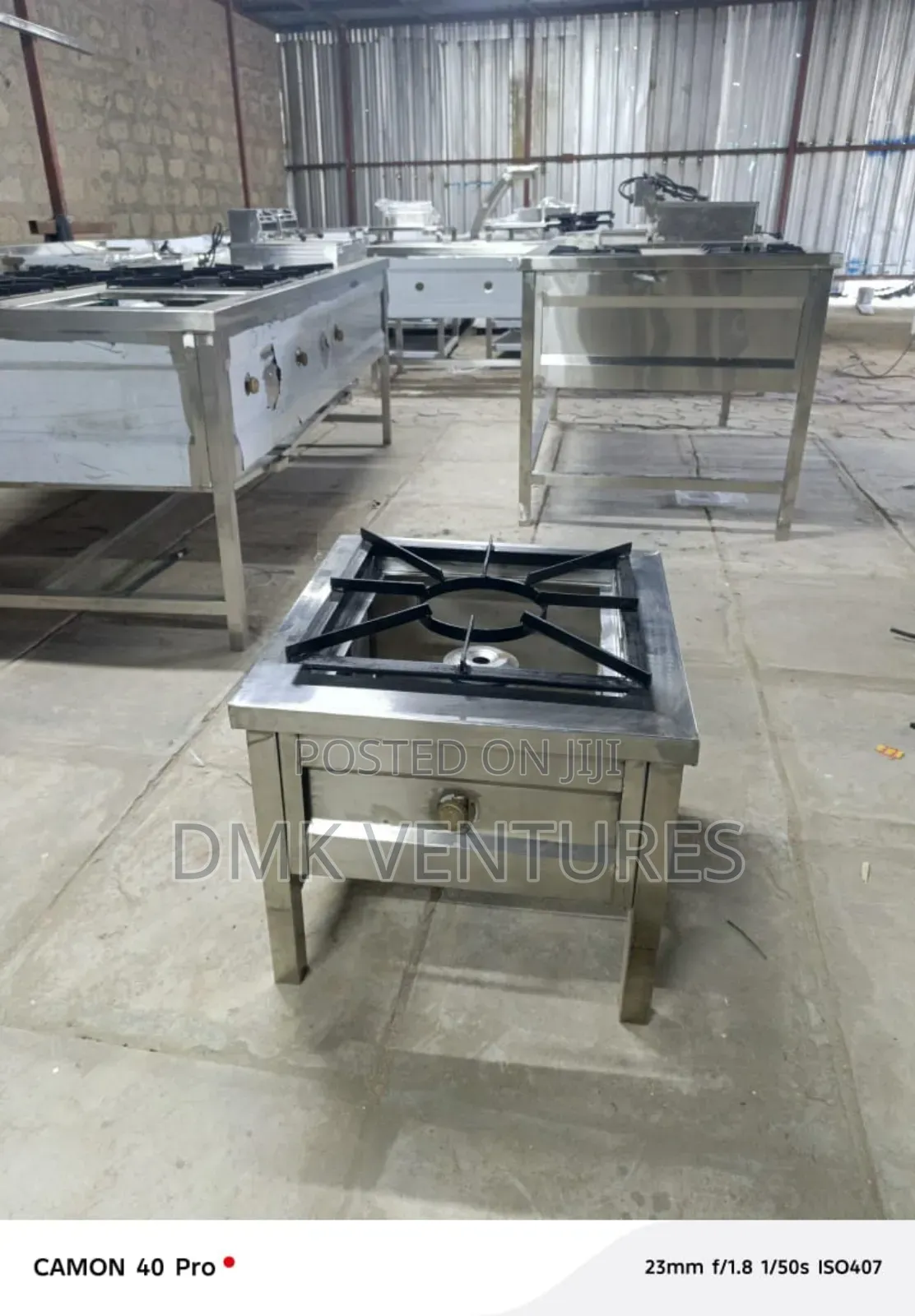 Too Rated Modern Stainless Single Burner Gas Cooker