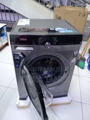Mika 10/7 Kg Washer and Dryer Combo Full Automatic Front Load Washer