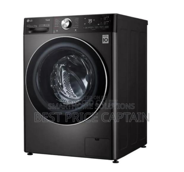 Black 11kgs Front Load Wash and Spin Lg Washing Machine