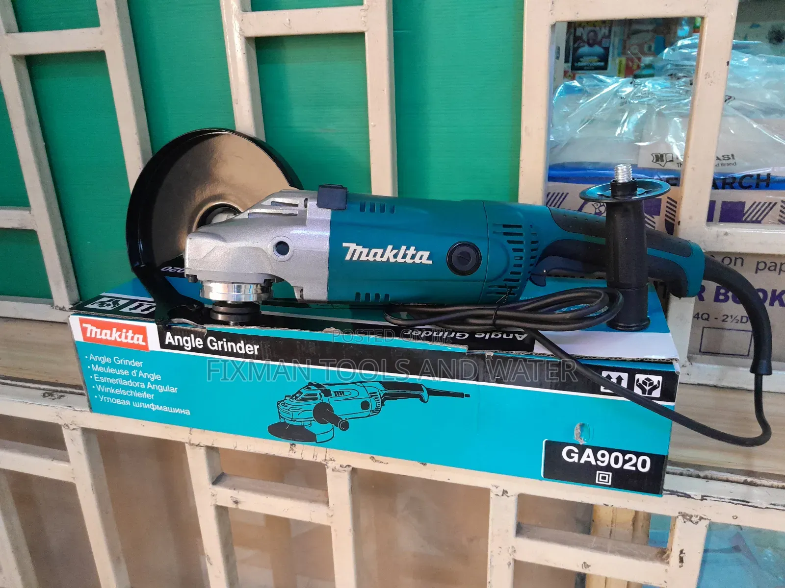 Makita Angle Grinder 9 Inch 2100 Watts Japan + Free Disc
