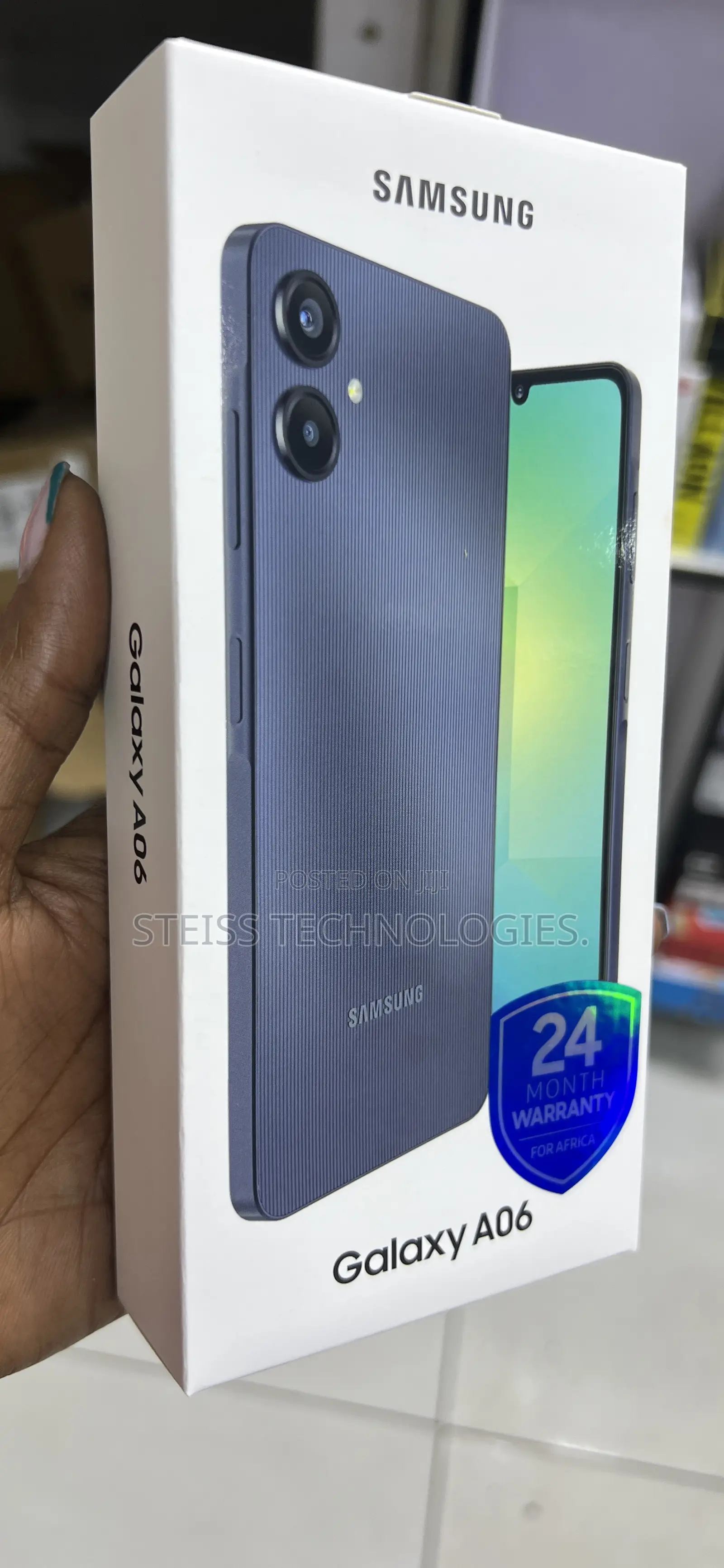 New Samsung Galaxy A06 128 GB Black