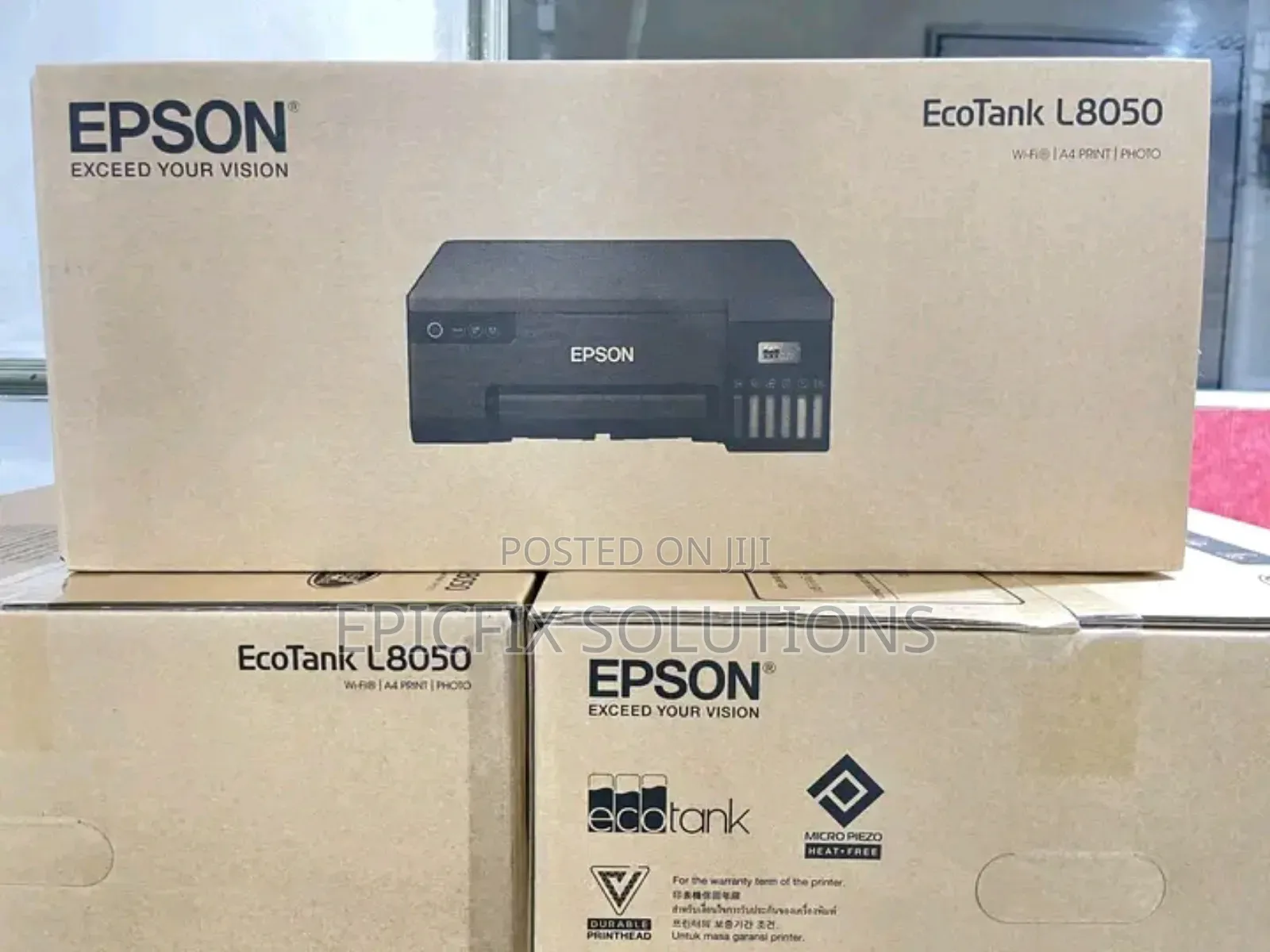 PVC Printer L8050 and S Black and White Printer and Colored
