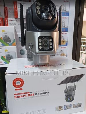 V380 Dual Lens 4g Solar Camera Water Prove