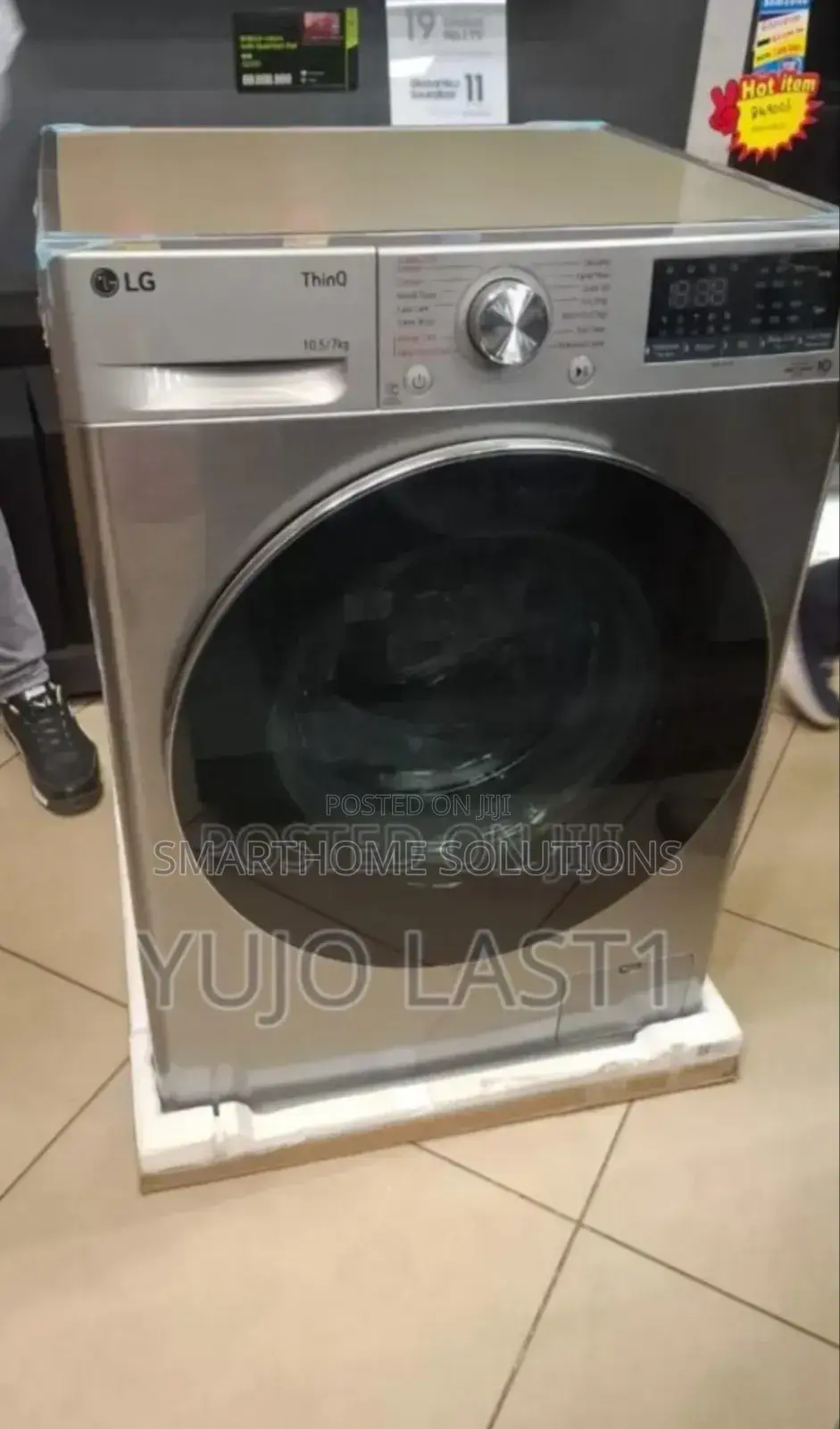 10/7kgs Lg Wash and Dry Washing Machines