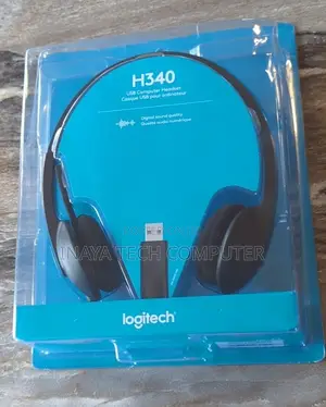 Logitech H340 Usb Pc Headset With Noise-Cancelling Mic