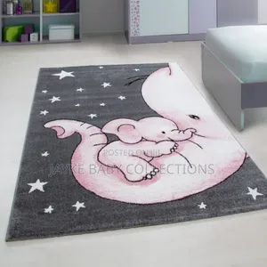 Kids Bedroom Nursery Rug 160x100cm Non-Slip