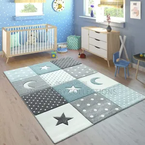Kids Bedroom Nursery Rug 160x100cm Non-Slip