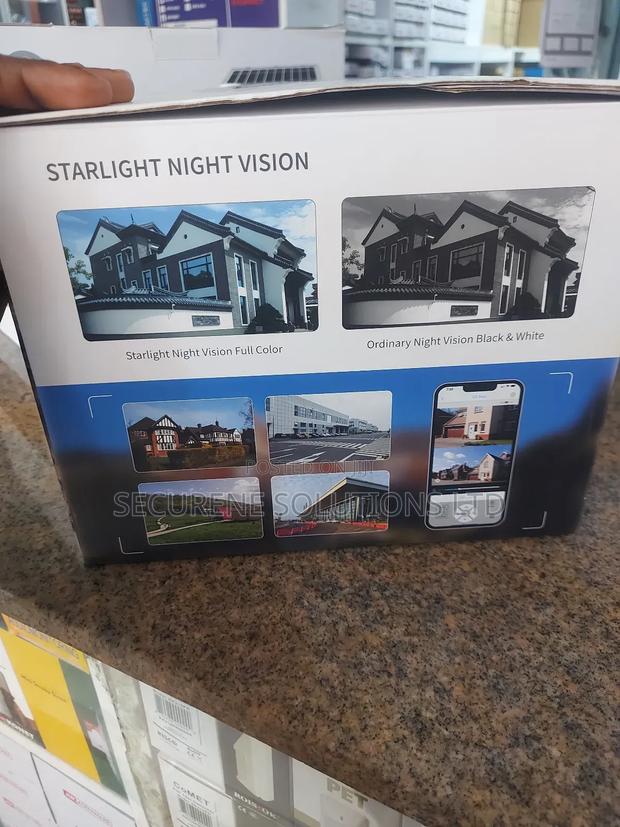 Dual Lens Dual Screen Solar Wireless PTZ / Ubox Solar Camera. - thumbnail 2