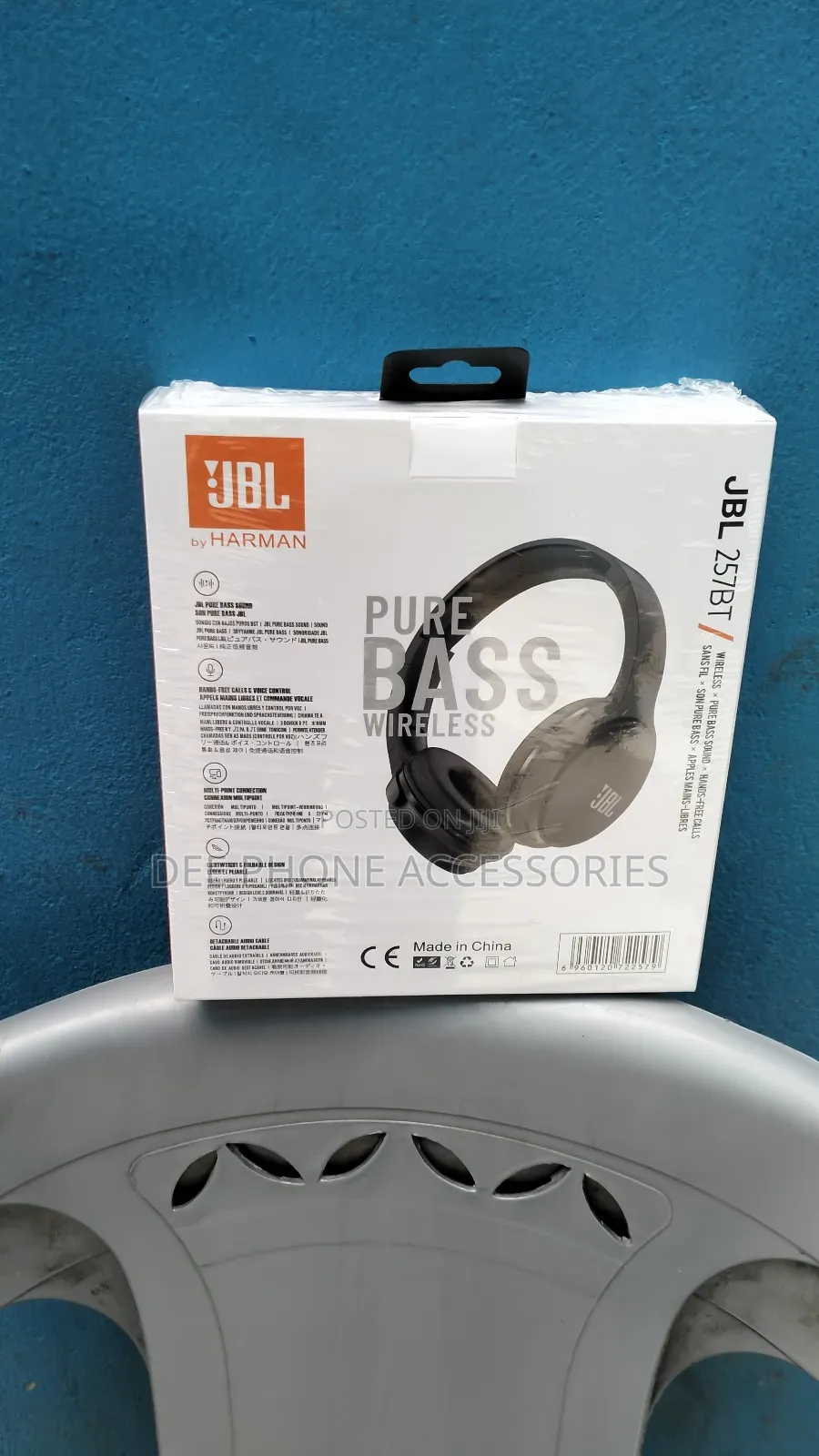 Pure Bass Wireless JBL 257 Bt