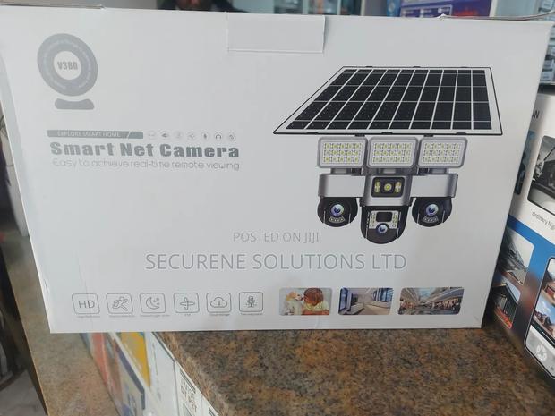 V380 Pro 4g Solar Three Lens Three Screens 4g/Wifi Wireless Ipcamera