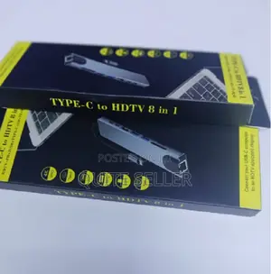 Typec Adapter 8 in 1allowing for Quick Transfers, Such as Moving Data