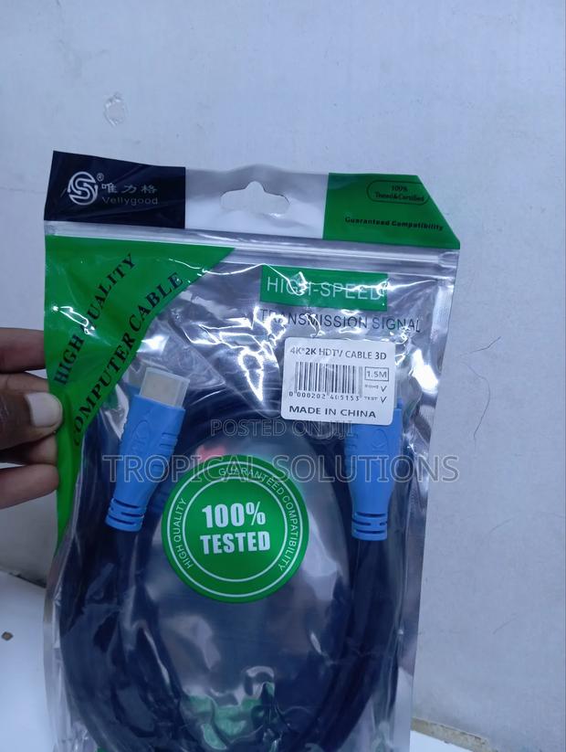 Hdmi High Speed HDTV Cable * Standard Transmission - thumbnail 2
