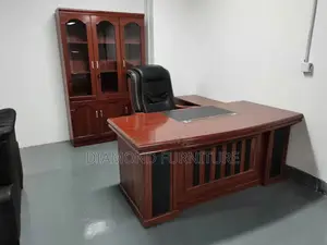 Office Furniture; Classic 180cm Office Desk With Traditional Finish