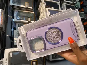 Qwedfrg Versace Golden iPhone 15 Pro Max Back Cover