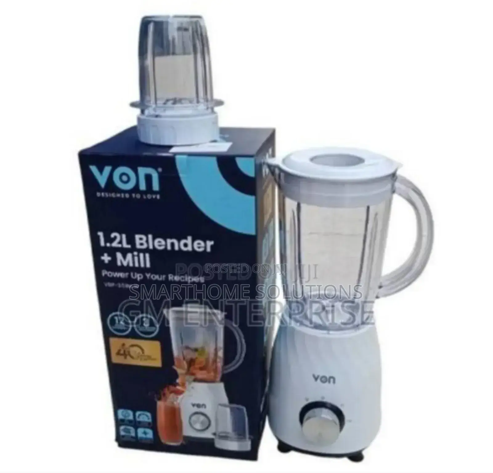 White 1.2l Von Blender.