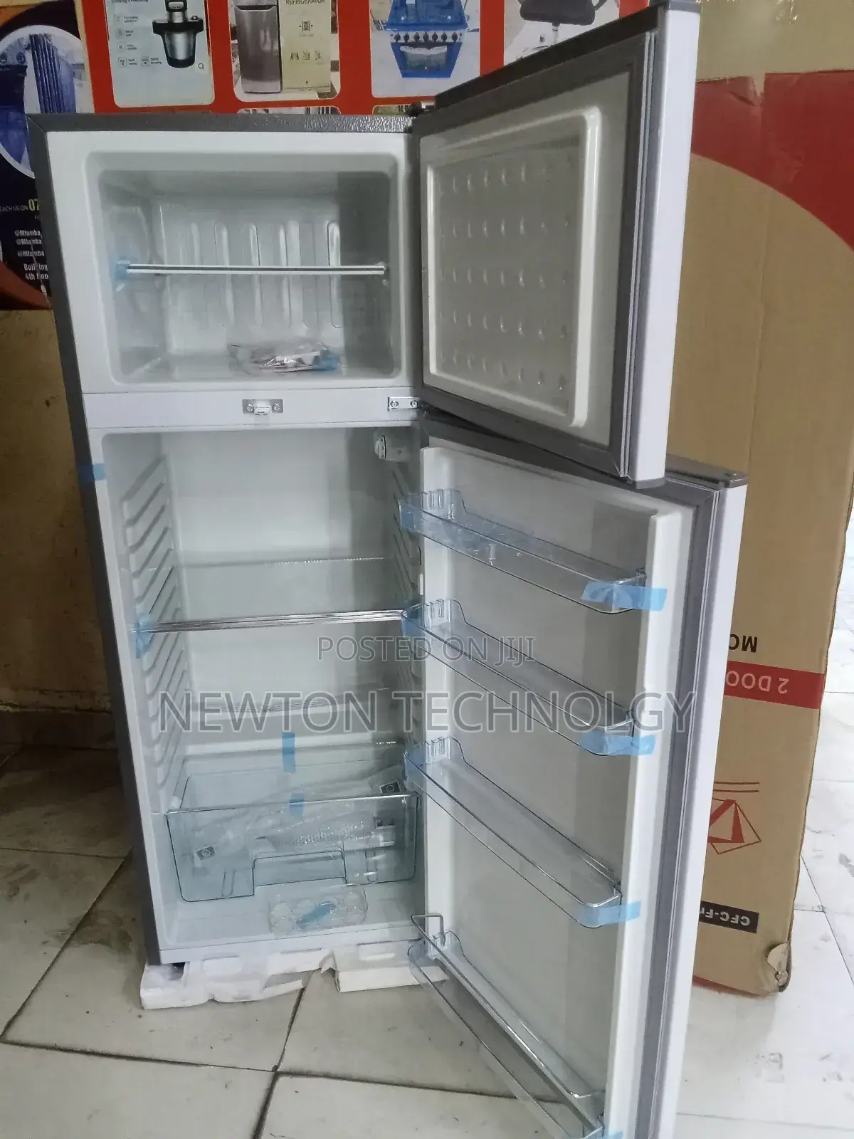 Ramtons Double Door Fridge 213litres Rf244