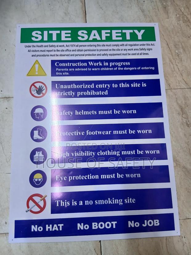 Large Safety Signages - main view