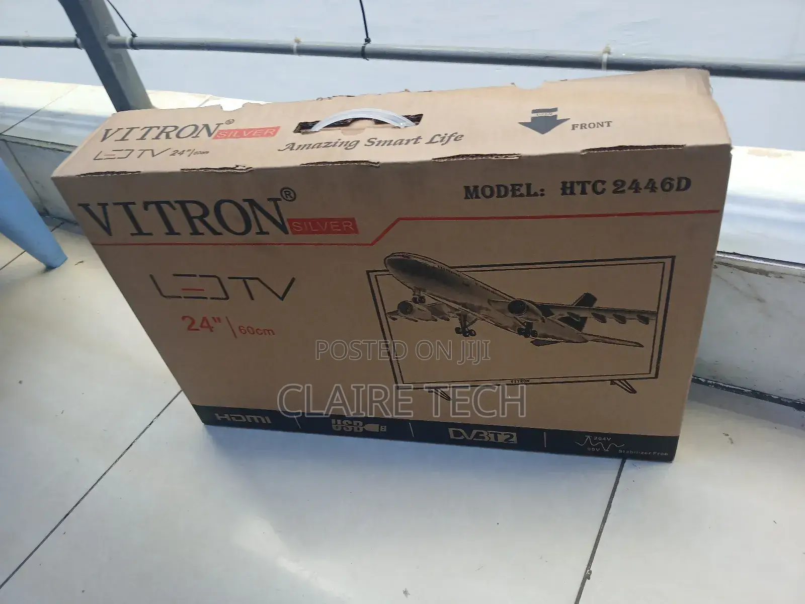 Vitron Ac/Dc 24 Inch Tv Digital Led Television Usb Hdmi