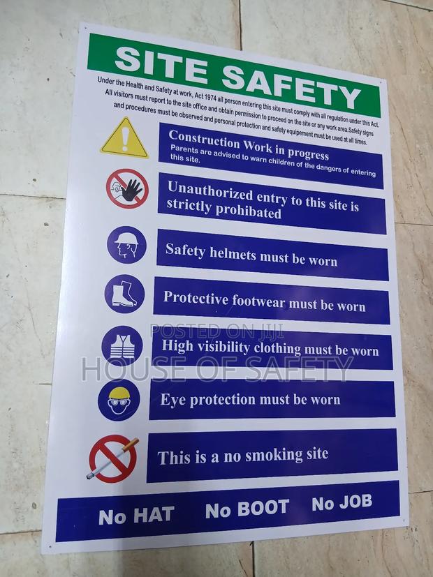 Construction Awareness Signage - main view