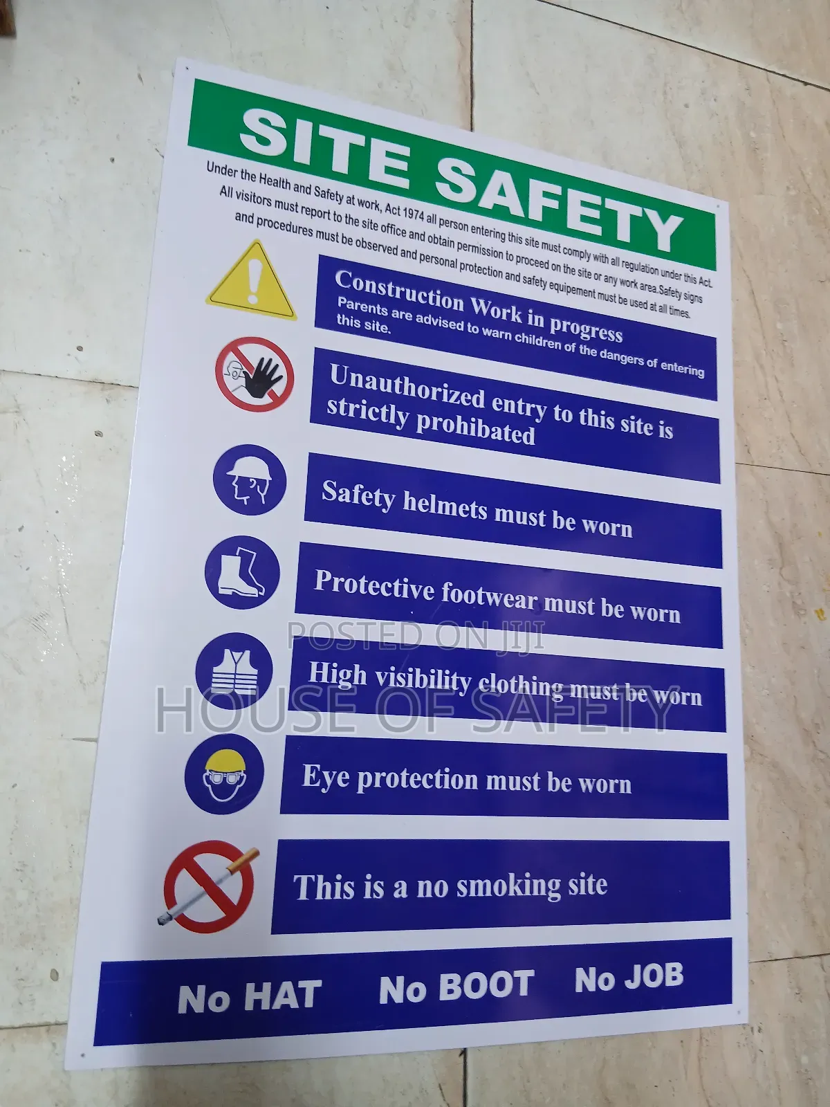 Construction Awareness Signage