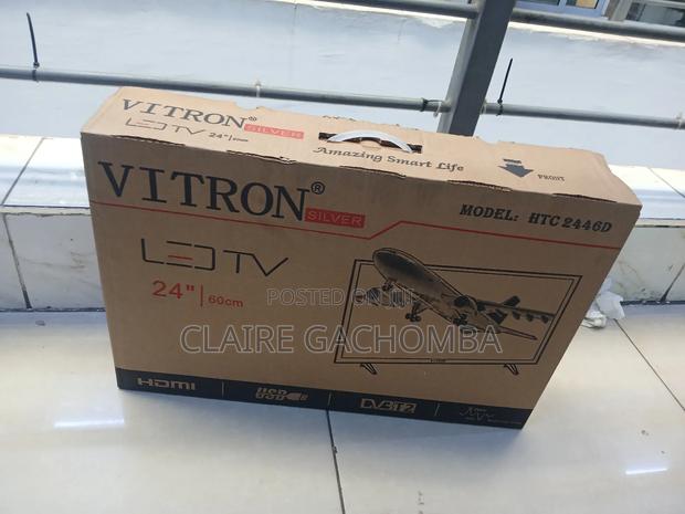 Vitron 24"Inches Digital Tv Inbuilt Decoder-Usb/Hdmi Ports Ac/Dc - thumbnail 3