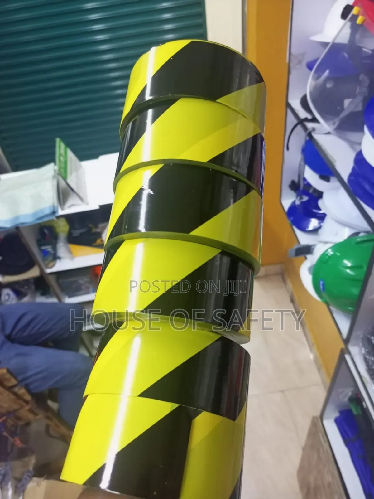 Black And Yellow Tapes For Visibility