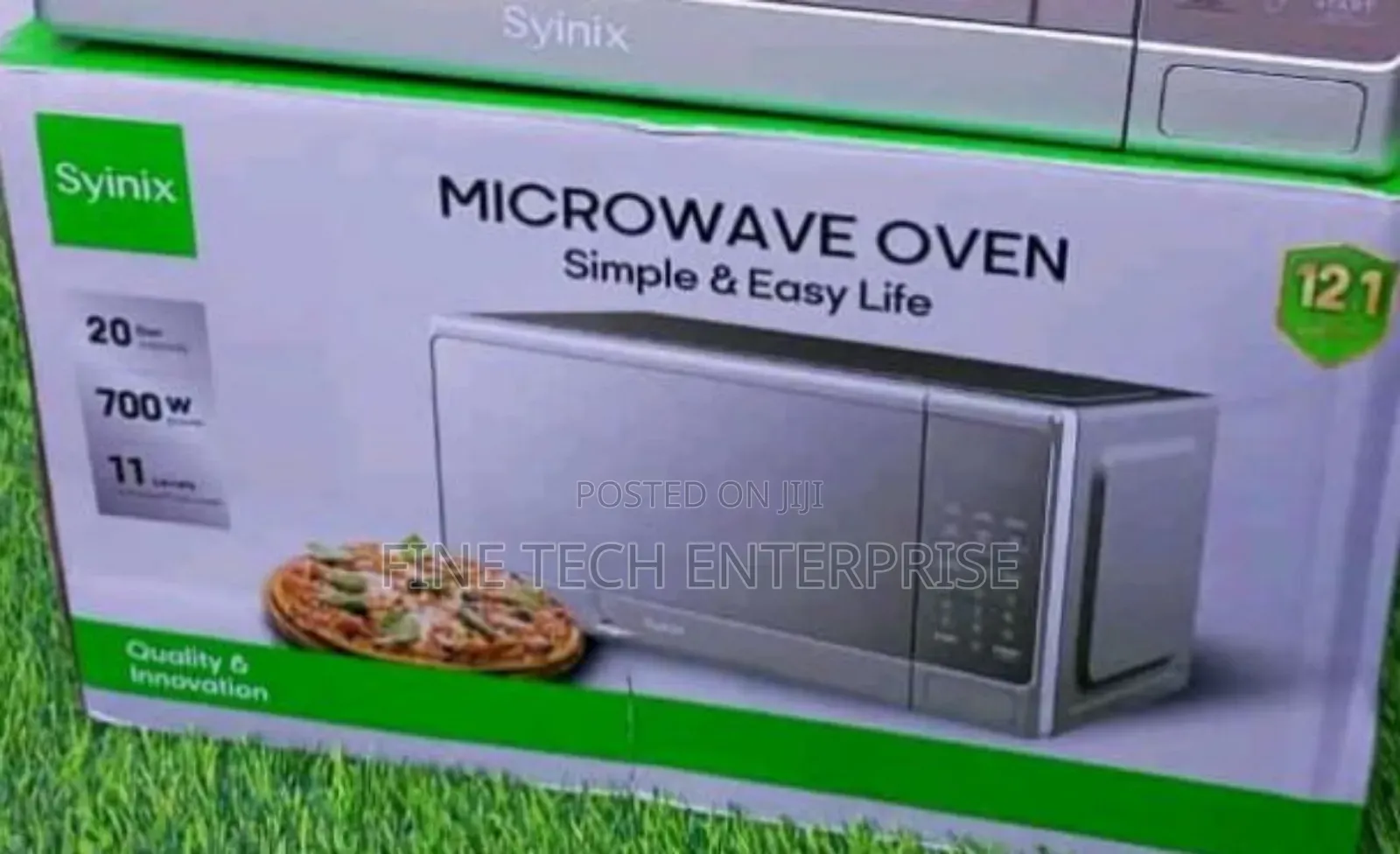 Syinix Digital Microwave 20l.
Silver