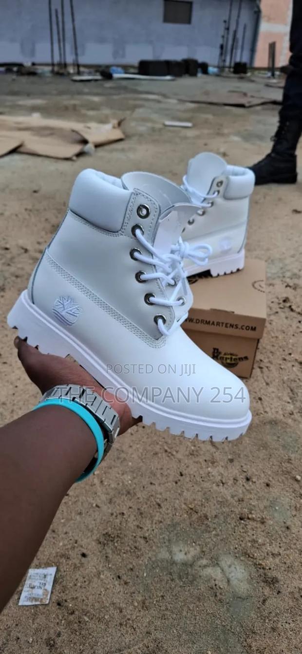 Quality Leather Casual Timberland Designer High Boots Shoes - thumbnail 3
