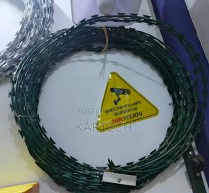 Green Coated Razor Wire – High Security Fencing Solution - thumbnail 2