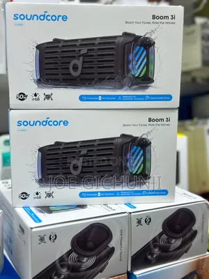 Soundcore Boom 3i by Anker, Rugged Outdoor Speakers, Ip68 Waterproof,