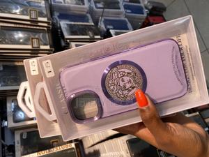 Qwesdf Versace Logo for iPhone 15 Luxury Back Case - thumbnail 2