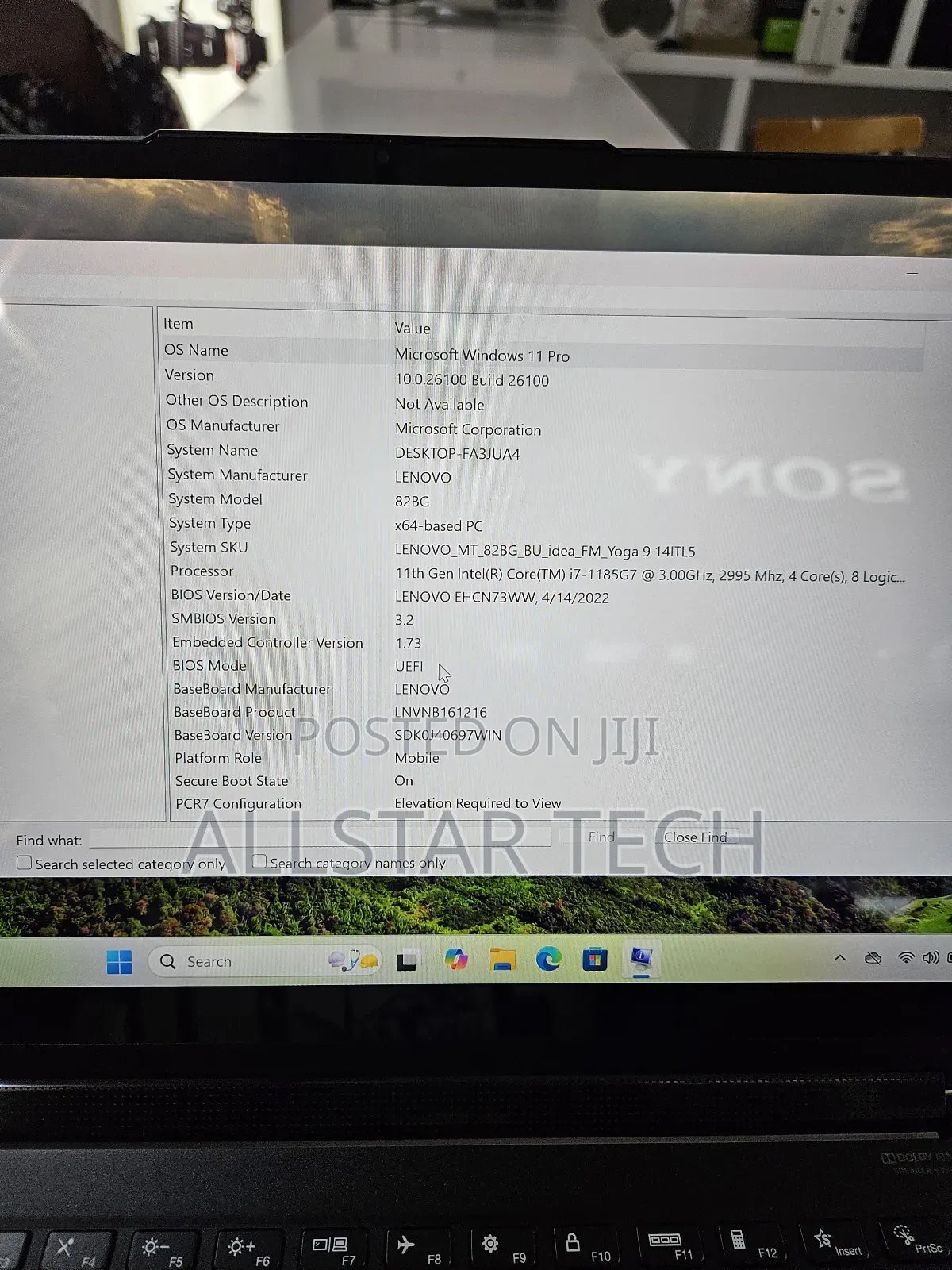Laptop Lenovo 16GB Intel Core I7 SSD 1T