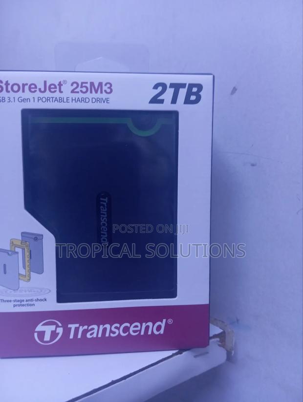 Transcend Portable Harddrive Available 2tb HDD