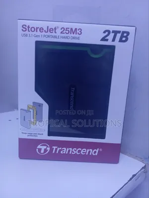 2tb Portable HDD Transcend Available
