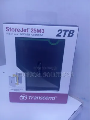 2tb Portable HDD Transcend Available