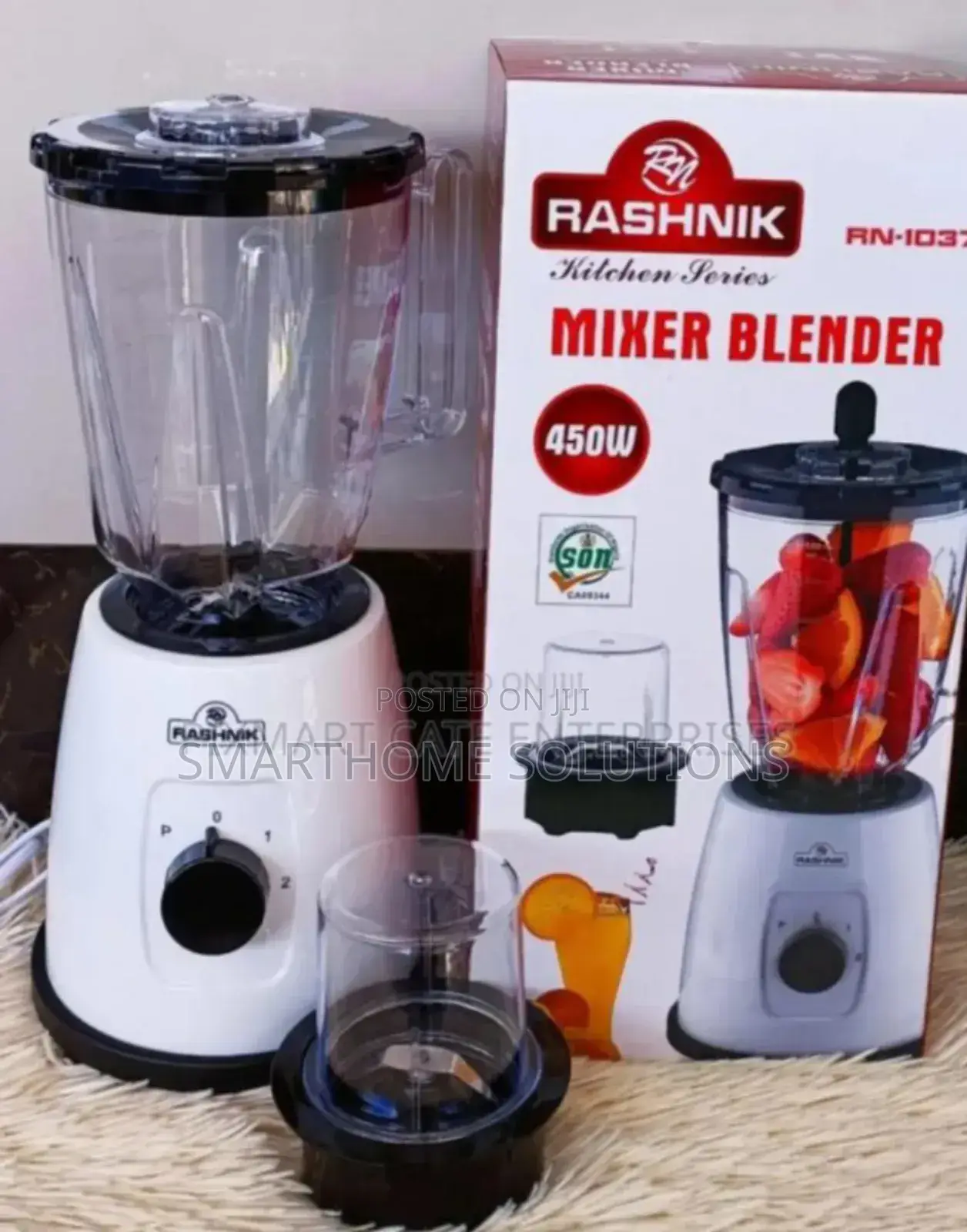 White 2in1 Rashnik Blender